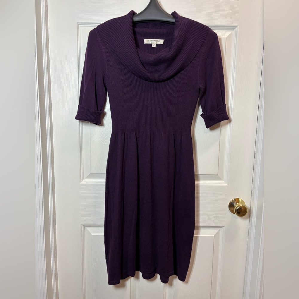 Evan Picone Sweater Dress- Small